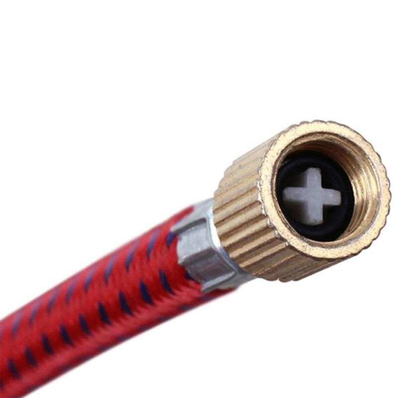 1 Pieces Pump Extension Hose Flexible Hose With Schrader Hose Pump Pum Inflate Bike Tyre Head Adapter Valve Bicycle