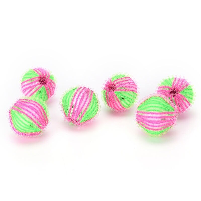 Boule à linge magique 6 pièces/lot | Pour vêtements, soins pour cheveux, nettoyage personnel, Machine à laver