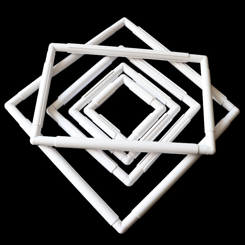 Square shape embroidery plastic frame Cross stitch tool sewing tools hand MARKING STITCH Craft diy tools