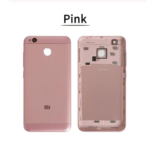 5.0 "Lcd Voor Xiaomi Redmi 4X Lcd-scherm Touch Screen Met Frame Digitizer Vervanging Voor Xiaomi Redmi 4X Display 4X Pro Lcd: Pink back cover