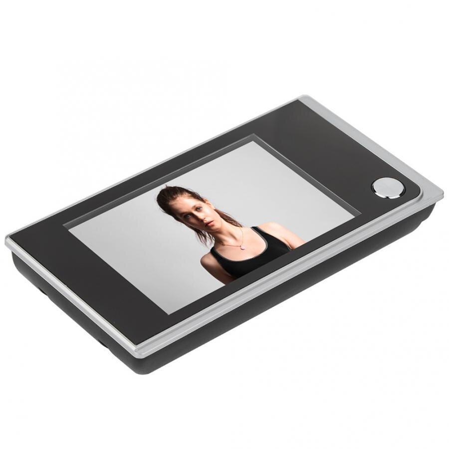 3.5" Digital LCD 120 Degree Peephole Viewer photo visual monitoring electronic cat eye camera DSLR Cam