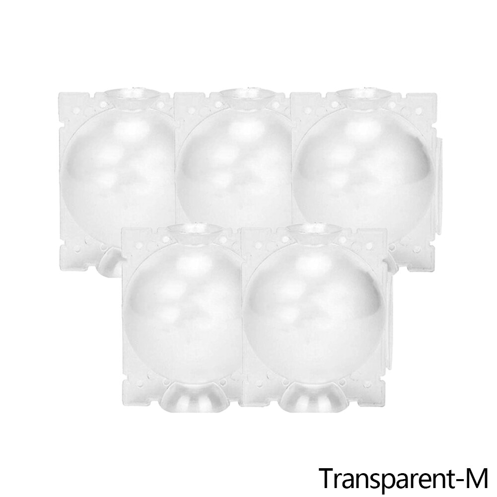 Plant Rooting Box 5PCS Air Layering Device Plant High Pressure Grafting Growing Breeding Ball Garden Tree Seedling Propagation: Transparent-M