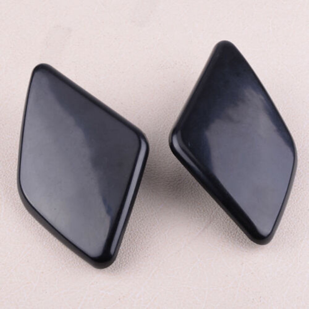 Cubierta de faro frontal para VOLVO XC90 2007, par negro de plástico izquierdo y derecho