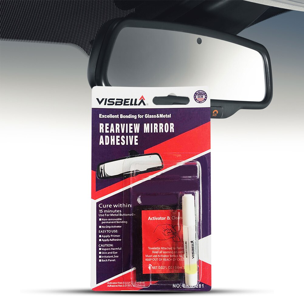 Strength Permanent Rearview Mirror Multipurpose Epoxy Resin Adhesive Glue DIY Repair