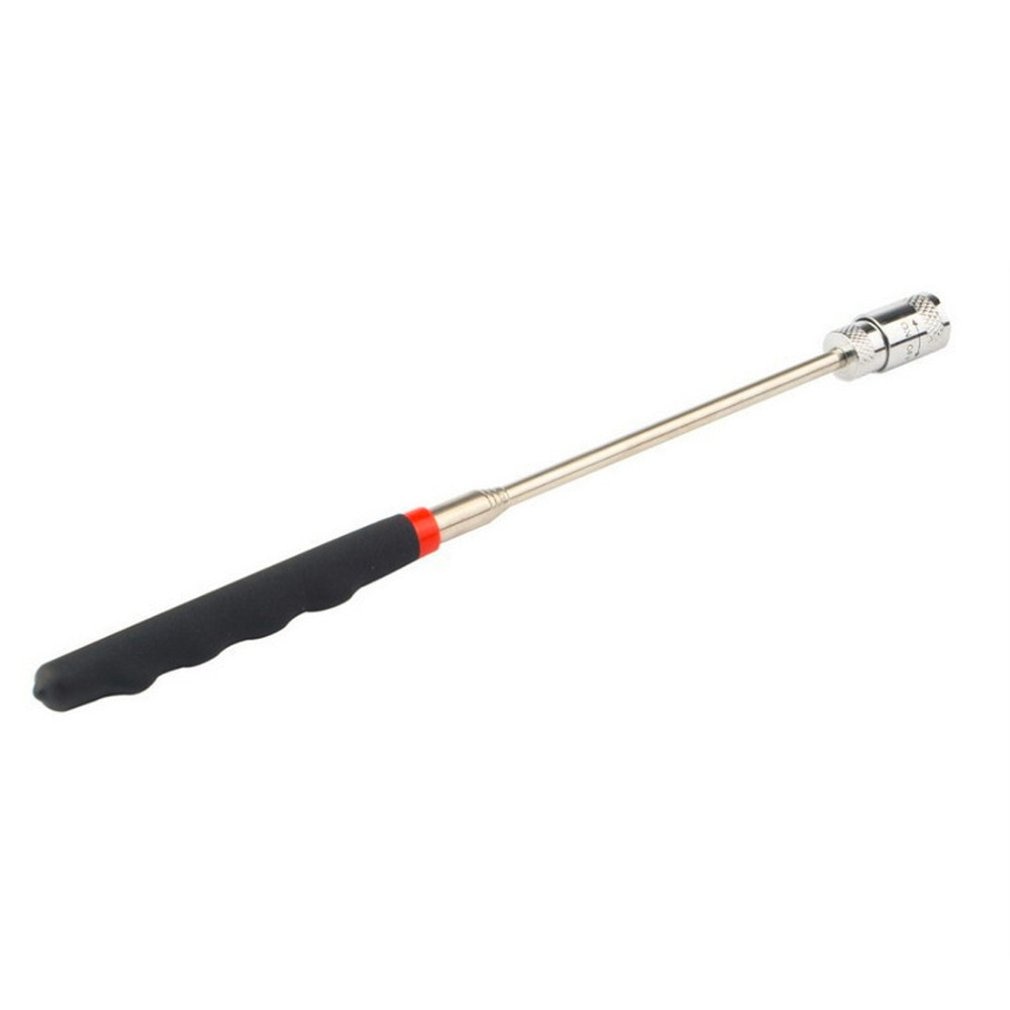 Portable Magnetic Retractable Pickup With Led Light Telescopic Powerful Iron Bar Magnetic Suction Rod