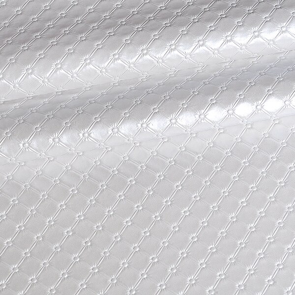 Meetee 50x137cm Faux PU tela de cuero suave 8mm de cuero Artificial grueso para coser sofá bolsa cama coche decoración de cuero Material: white