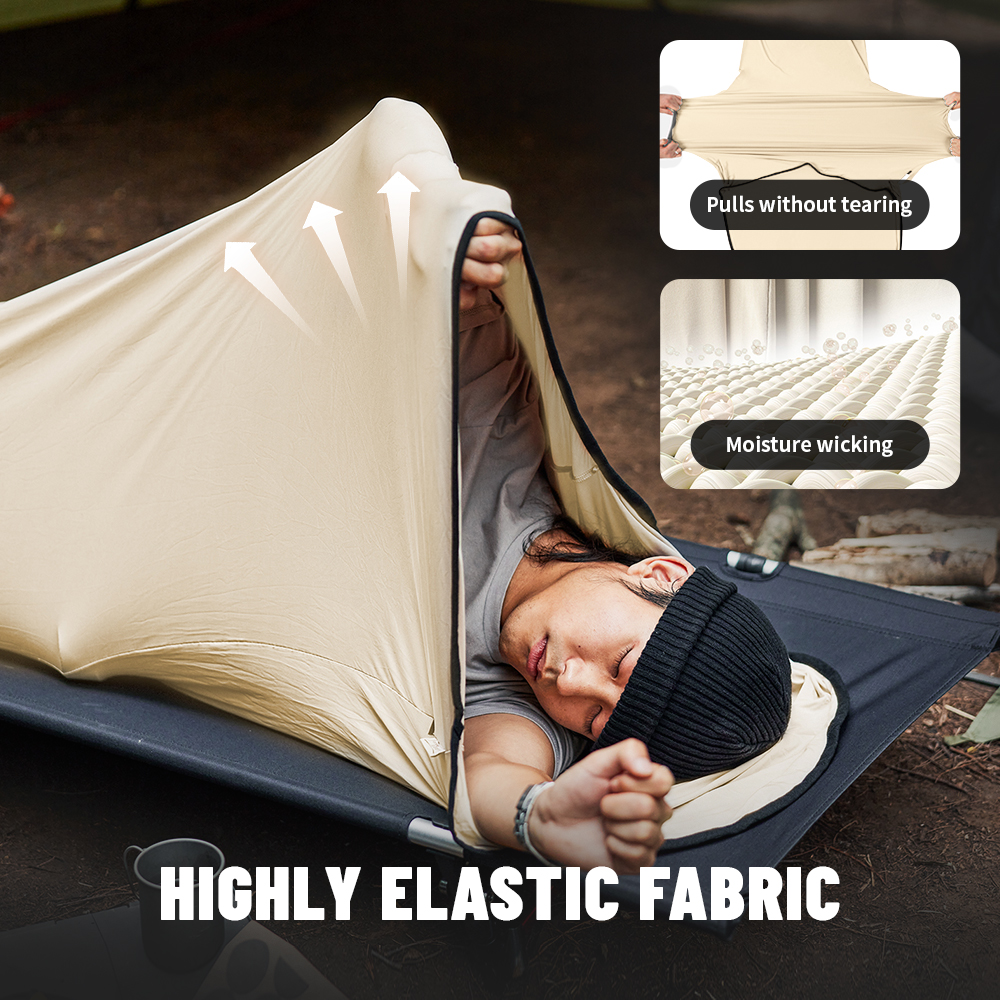 Naturehike Schlafsack Liner Hohe Elastizität Schlafsack Liner Ultraleicht Tragbare Reise Blatt draussen Camping Schlafsack