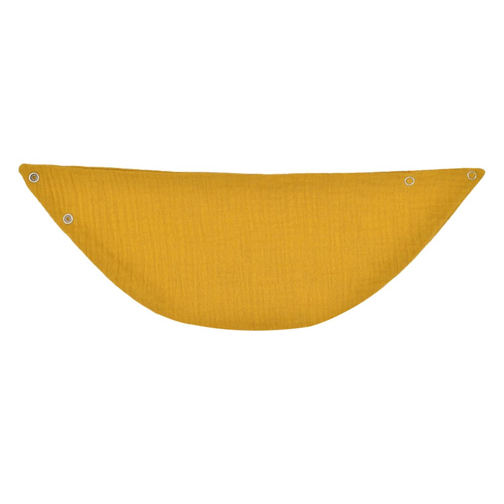 Newborn Infant Cotton Gauze Scarf Bib Organic Cotton Bib Scarf Baby Bandana June 27th: Yellow