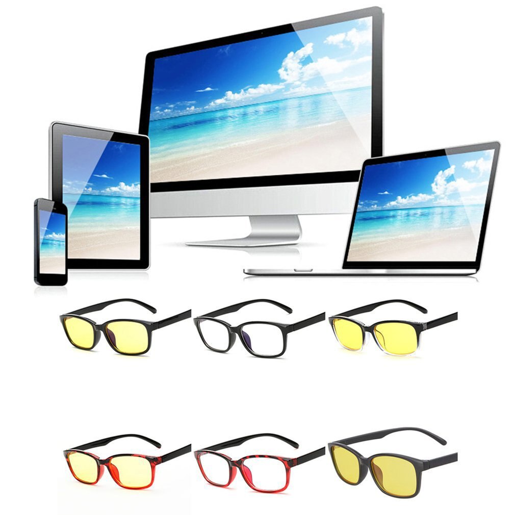Anti-azul luz celular e computador para proteger os olhos óculos pc design leve unisex