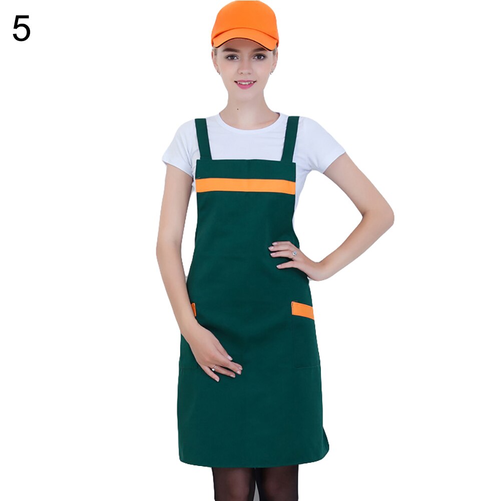 Fartuchy bez rękawów fartuchy kuchenne restauracja piekarnia kwiaciarnia sklep fartuch pokrowiec fartuch kuchenny fartuch kuchenny: zielony