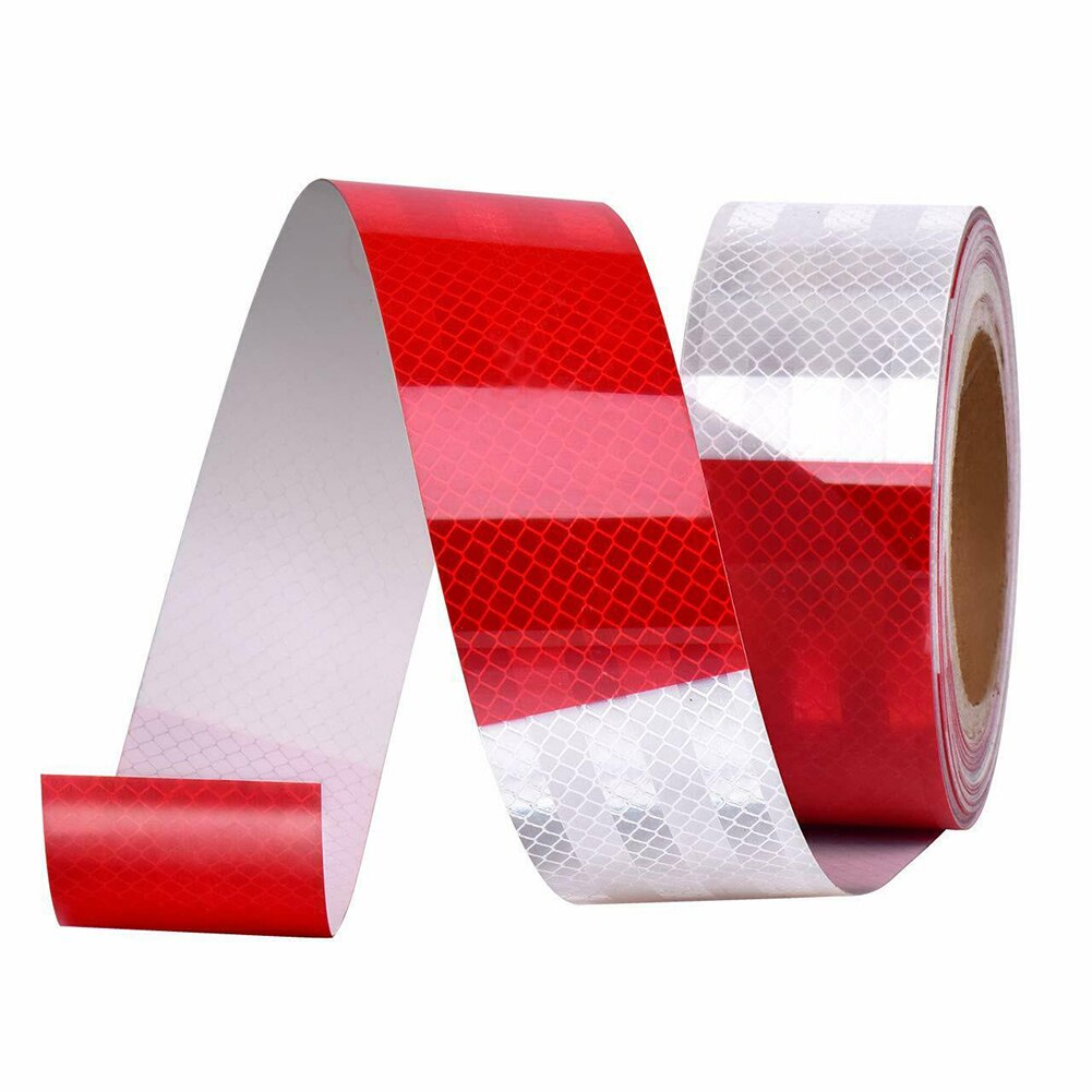 Car Reflective Tape Strip Stickers Truck Pickup Trailer Night Driving Safety Reflective Warning Strips Auto Accessories 45m 30m