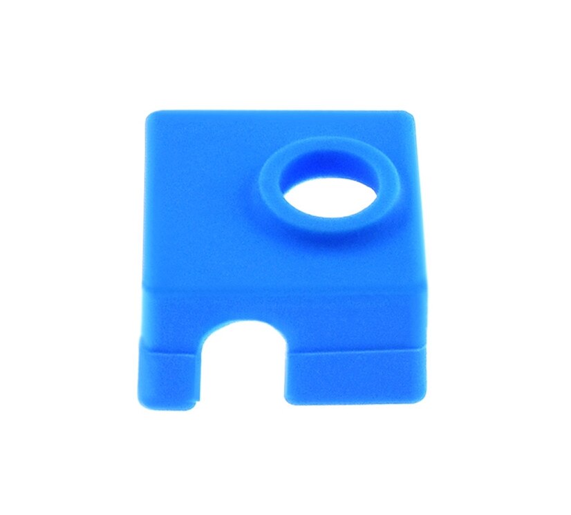 3D printer accessories MK7/8/9 print head heating aluminum block silicone sleeve High temperature resistance up to 280 °C blue