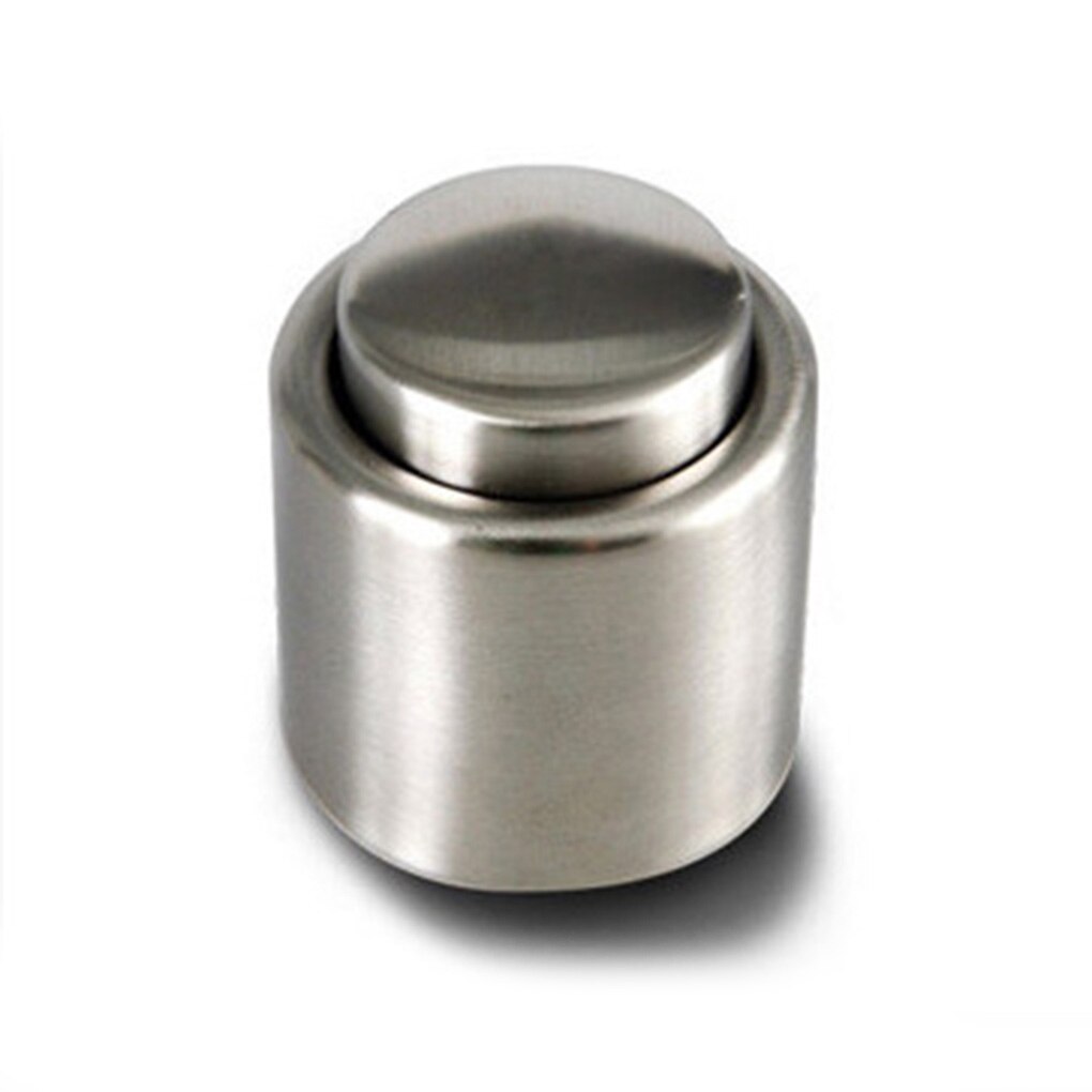 Sellador de tapón de botella de vino al vacío de acero inoxidable, herramientas de Bar, tapa para botella de cóctel, tapón de