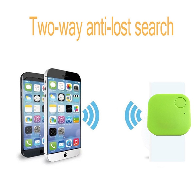 Bluetooth localizador inteligente de etiquetas rastreador niño mascota localizador GPS, alarma cartera clave rastreador