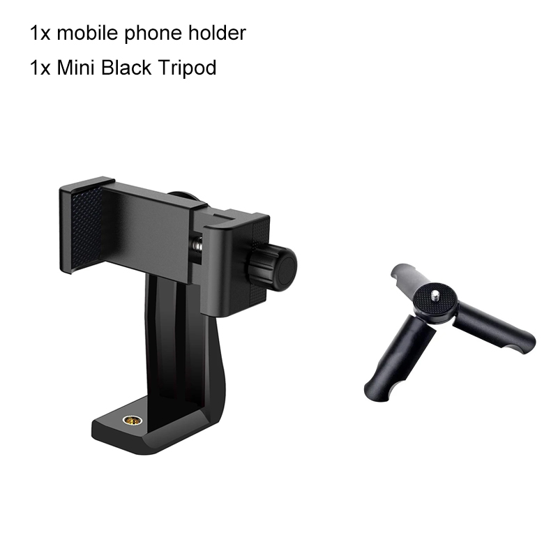 Trépied support de téléphone adaptateur standard, appareil photo numérique rotatif, support rapide, monopode réglable pour iPhone, caméscope, téléphones portables: Orange