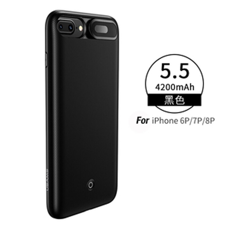 USAMS ładowarka tylna obudowa dla Iphone 12 pro max mini Power Bank ładowarka pokrywy skrzynka dla iPhone 11 Pro max X XR 6 7 8 plus: ip 6 7 8 plus