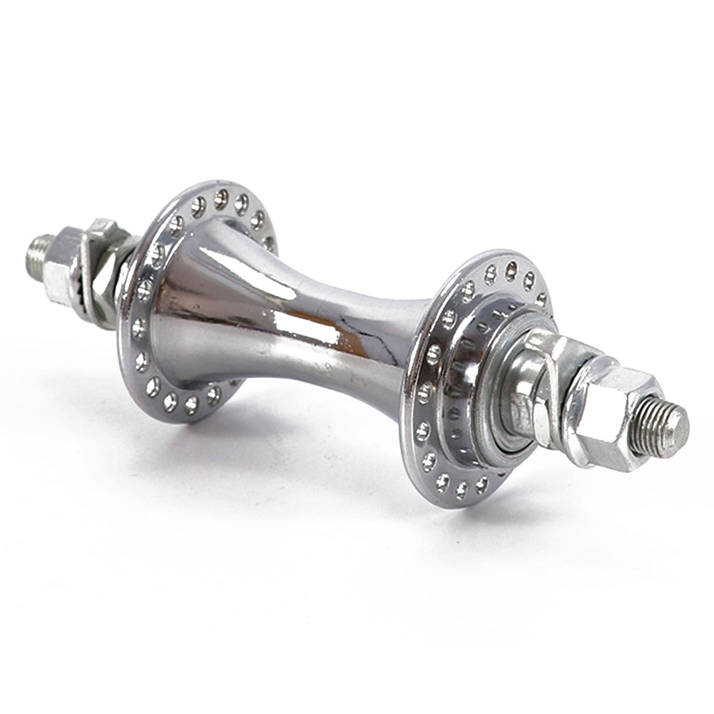 1 Stuks Fiets Wielnaaf 36 Holes Fiets Voorwiel Naaf Ijzer Staal Mtb Fiets Voor/Achterwiel Naaf Fietsaccessoires: WHITE