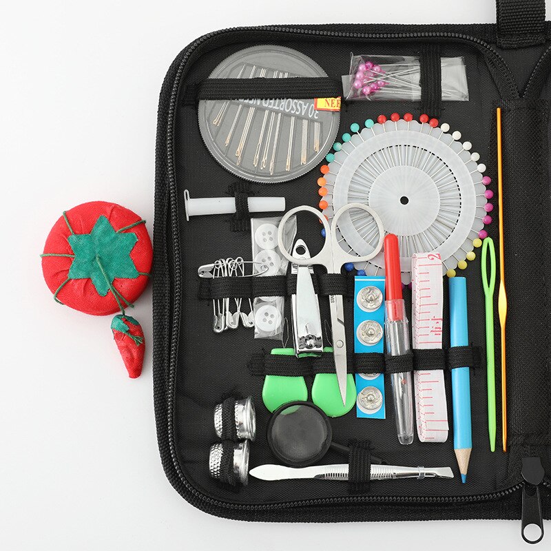 Portable Mini Travel Household Sewing Box Set Sewing Kit Storage Bags Sundries Organizer Home Tools