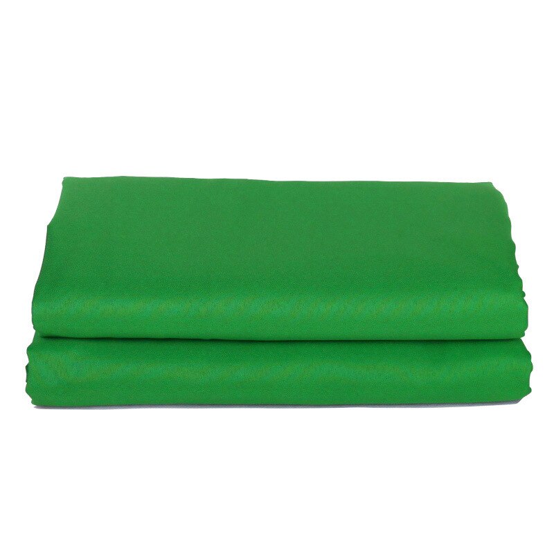 3m*2m Green Screen Chroma key Backdrop Photo Studio Solid Color Muslin Photographic Background(Does not Included Bracket): Green