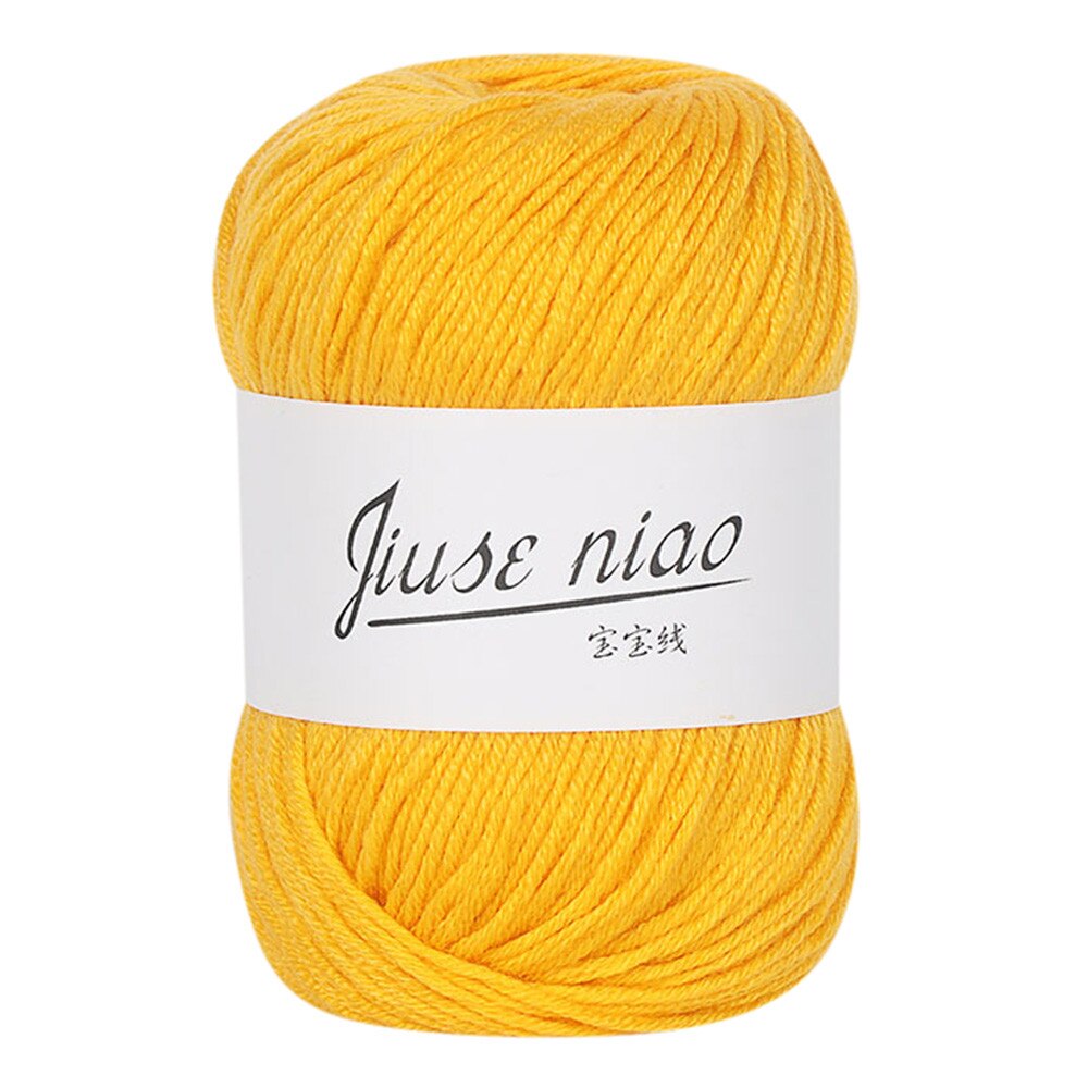 1Pc Hand-Gebreide Wollen Garen Winter Baby Huidvriendelijke Katoen Gehaakte Katoenen Draad Bal Huishouden Gebreide Kasjmier garen: B