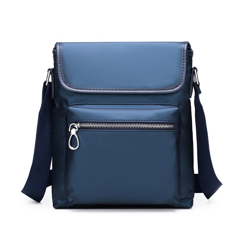 Mode Nylon Oxford mannen Tas Toevallige Zakelijke Tas Pak mannen Messenger Bag Retro Messenger Bag Schoudertas: blue2