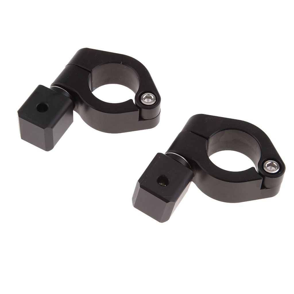 5mm Light Bar Adjustable Mount Brackets Tube Clamp Roof Roll Cage Holder