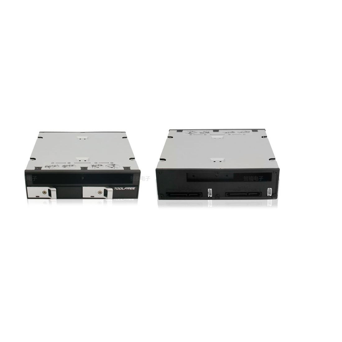 Caja de extracción de disco duro óptico Delgado, 2,5/3,5 pulgadas, SATA de Bahía simple/doble de 12,7mm, con concentrador USB 3,0 para escritorio, sin herramientas