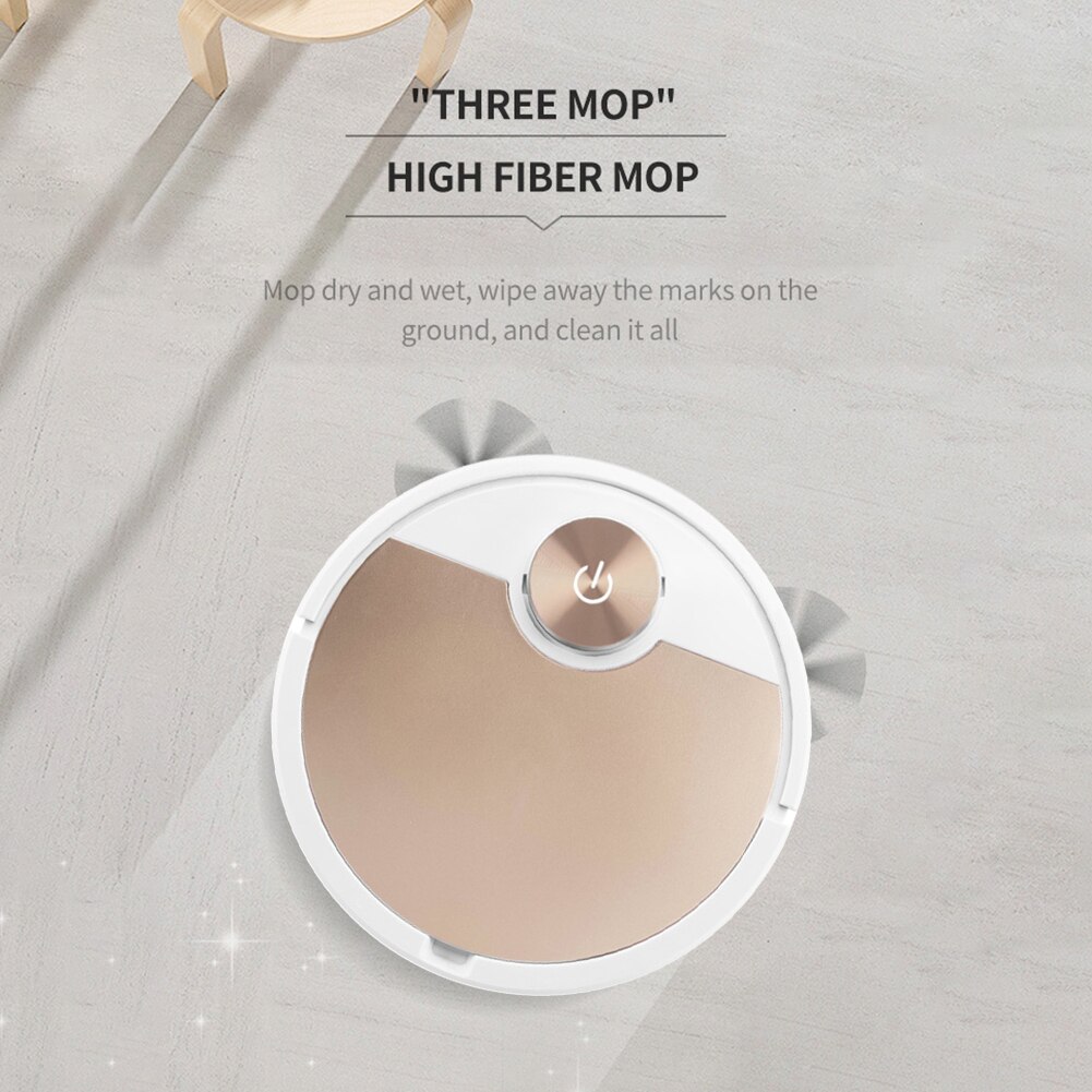 USB Charging Smart Robot Vacuum Cleaner Home Mobile Phone APP Remote Control Automatic Dust Removal Cleaning Sweeper