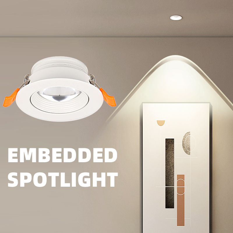 downlights ledet dimbar innebygd taklampe romdekorasjon lysekrone energisparende 90-260v stk til hjemmeloft stue sengegavl