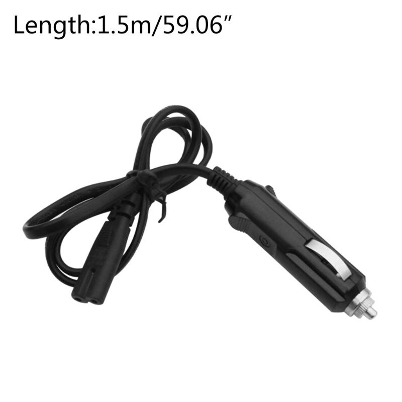 Fiambrera eléctrica de 220V y 12V para uso en coche, cable de alimentación eléctrica con fiambrera, calefacción, EU y US