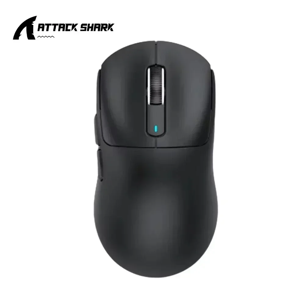 Attack Shark X3 PRO Gamer Accessories Paw3395 2.4G Wireless Low Delay Lightweight E-Sports Three Mode Bluetooth Wireless Mouse: PURPLE