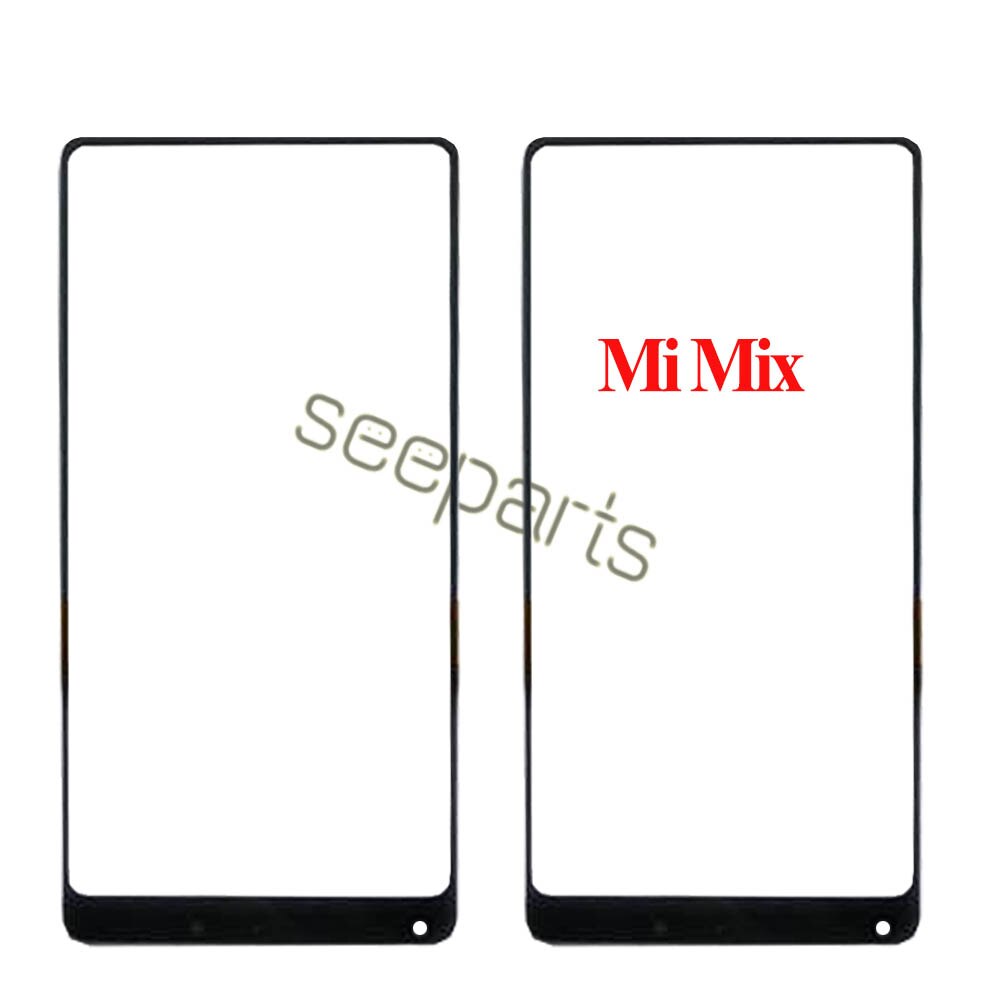 Für XiaoMi Mi Mix mix 2 3 Mix 2S Vordere Äußere Glas Panel Glas Ersatz Teile MI Mix 2 2s Äußere Glas Mix 3 Front Glas