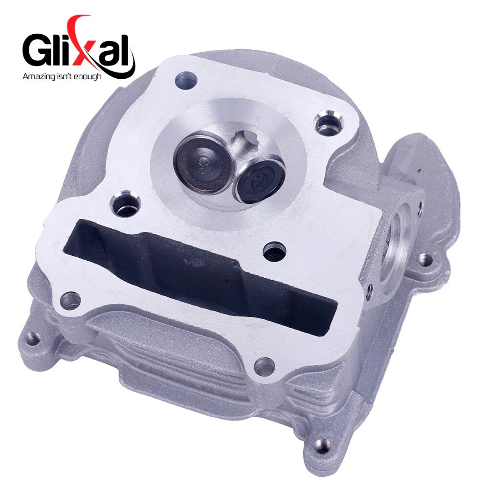 Glixal  gy6 100cc 50mm scooter motor stor boring cylinder genopbygningssæt topstykke assy 4- takt 139 qmb 139 qma knallert  (64mm ventil)
