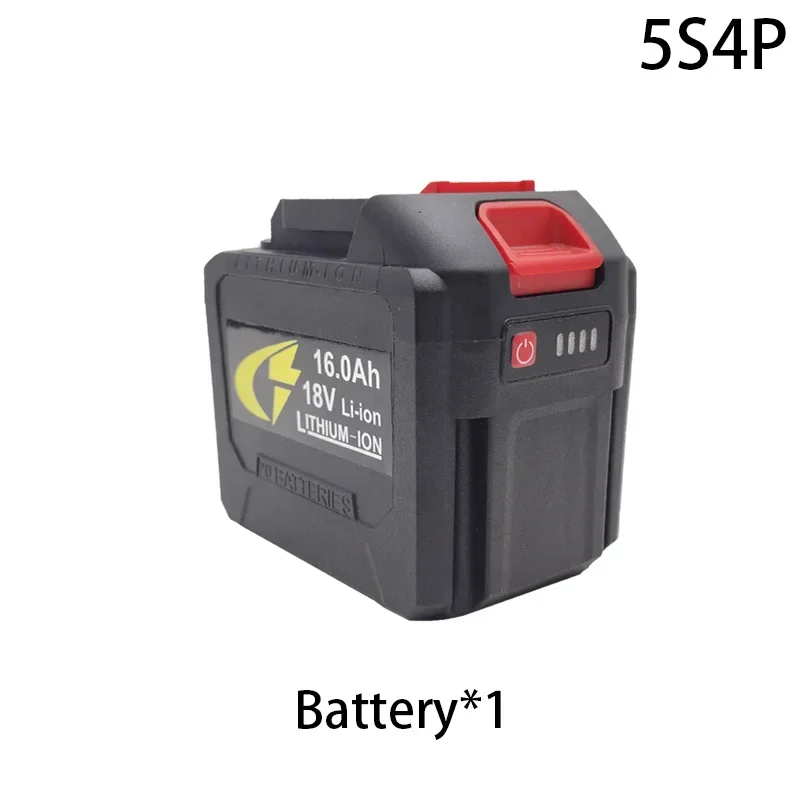 5S4P 18V Makita 18650 lithium battery can charge 16000mAh battery with high current and high discharge. Charger.: GRAY