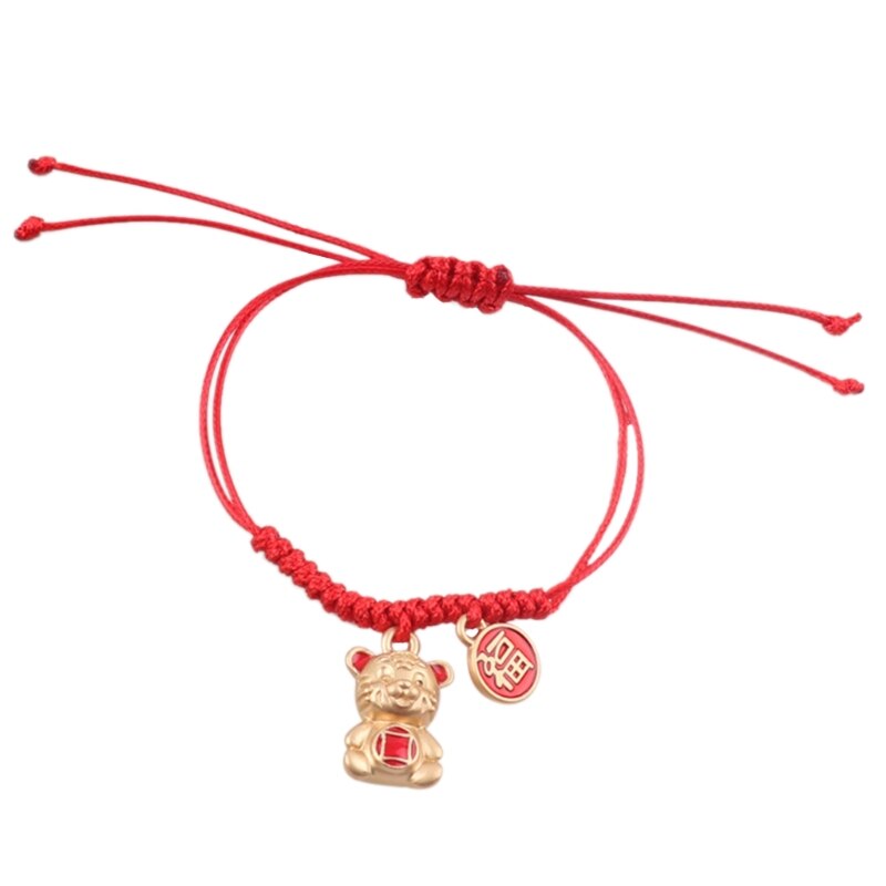 Tiger-jahresmaskottchen-Armbinde, dekoratives geburtsjahr-accessoire, geeignet für neugeborene und säuglinge: D