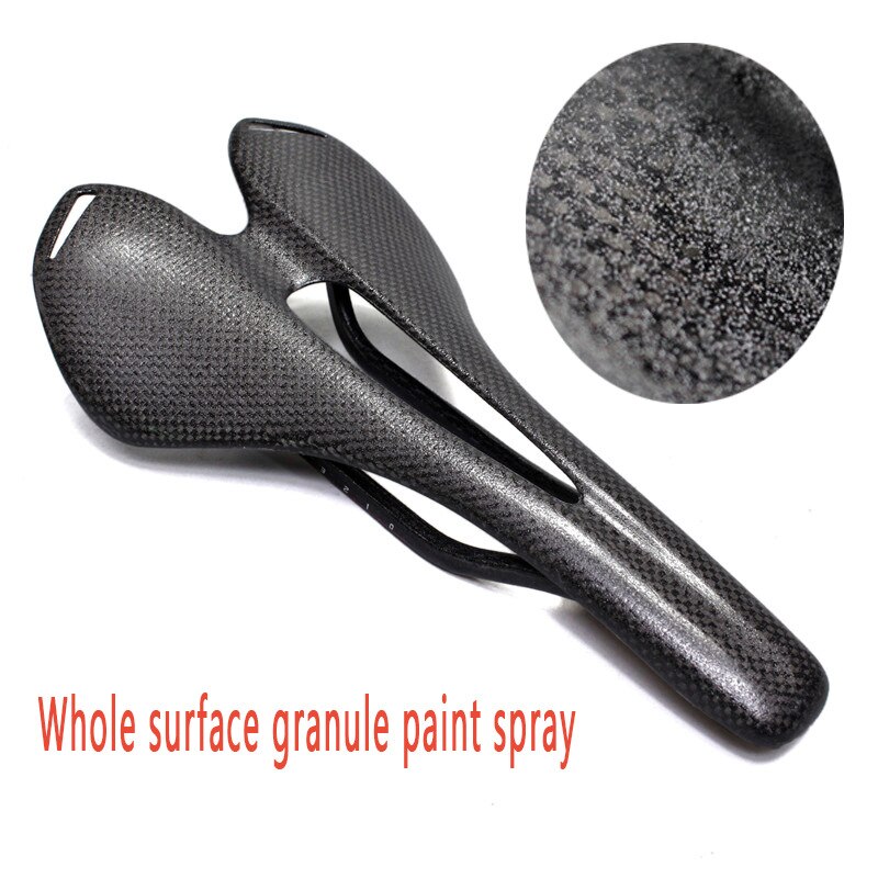 Full Carbon Fiber Bike Saddle Lightweight Matte Bi. Grandado