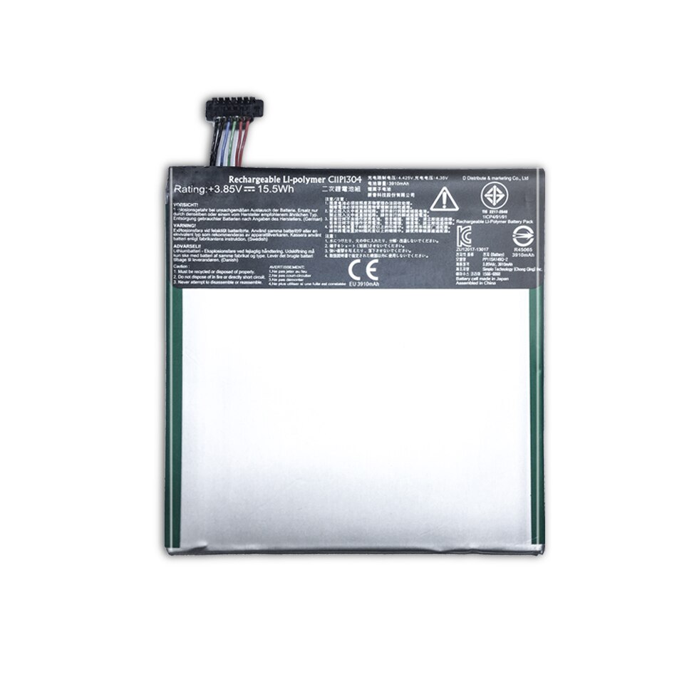 Batería de repuesto C11P1304 para ASUS MEMO PAD HD 7 ME173X K00U K00B HD7, 3950mAh, número de seguimiento