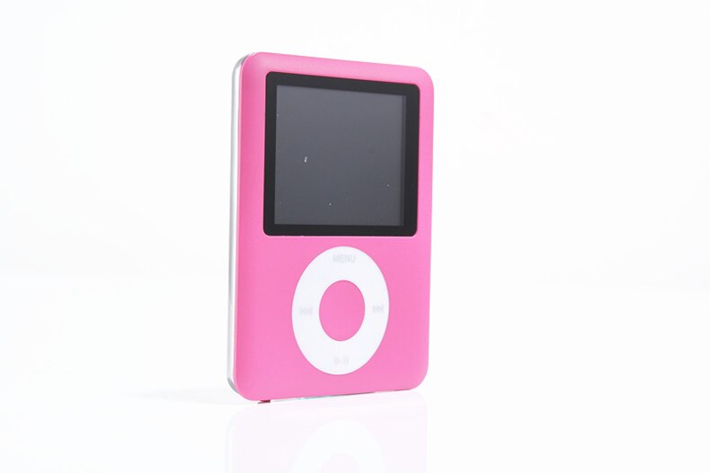 MPLSBO 6 colori 1.8 pollice Schermo LCD MP3 MP4 Music Player Custodia in metallo 16 GB 32 GB di Sostegno del Giocatore MP4 E-Book di Lettura Radio FM: Colore rosa / 16GB