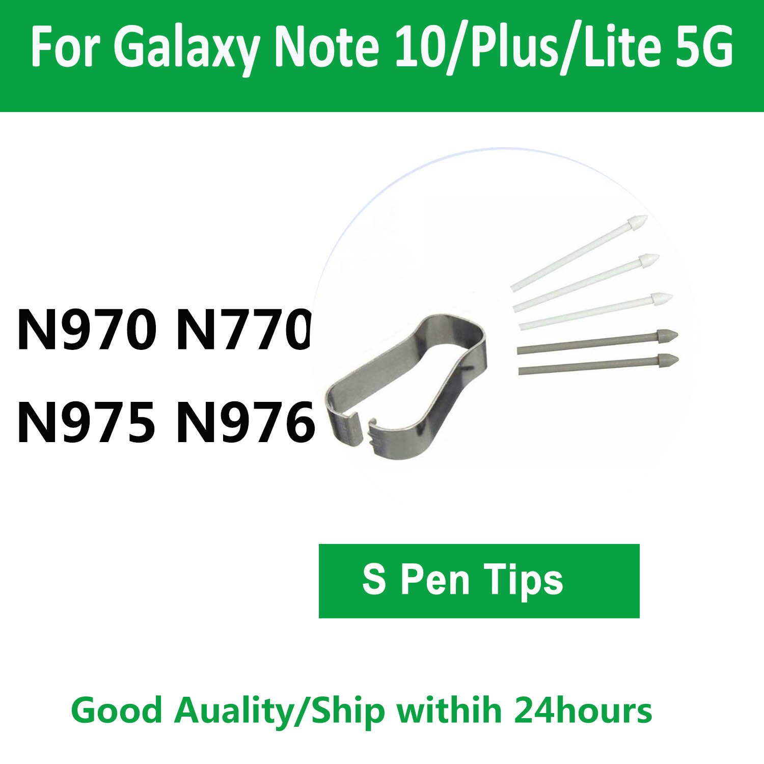 Kynäkärjen kärjet, joissa on pidike käytännölliset kärjen työkalut pehmeä pää kestävä muovi samsung galaxy note 10 n970 n970f note 10 plus  n975: lle