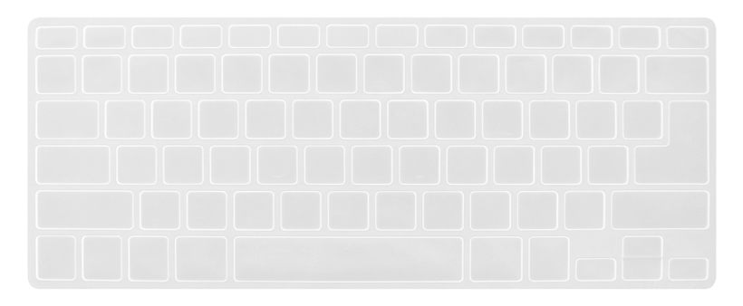 Coque de clavier hébreu en silicone pour Macbook Air 13 Pro Retina 13 15 A1466 A1398 A1278 EU US: Clear