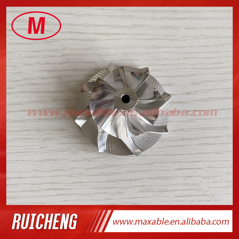 36.03/52.02mm 8+0 blades Turbocharger Milling/aluminum 2618/billet compressor wheel