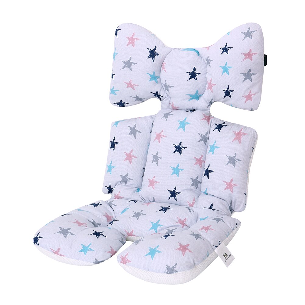 Baby Stroller Seat Pad Universal Baby Stroller High Chair Seat Cushion Liner Mat Cotton Soft Feeding Chair Pad Cover Protector: 04