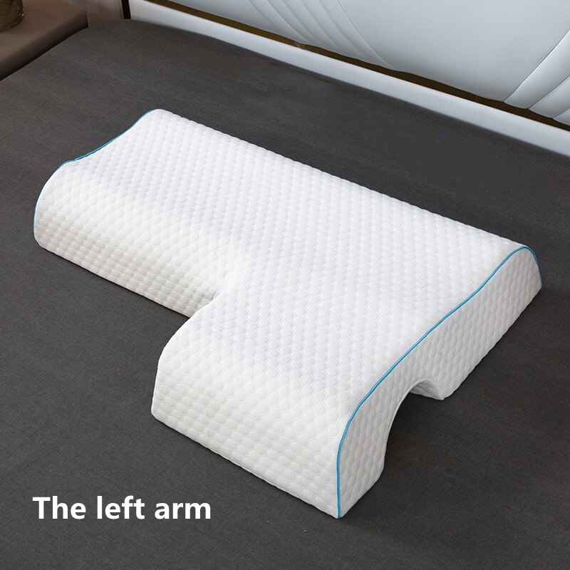 Couple Pillow Rebound Pressure with arm hole Health Neck Pillow with Multifunction Dead Arms Couple Pillow Office Napping