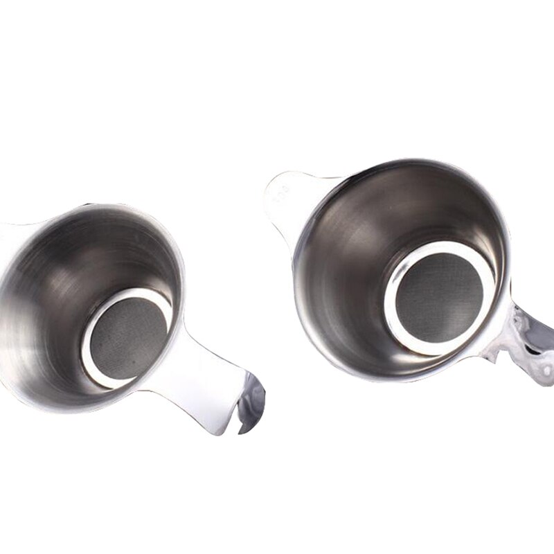 1PC acier inoxydable passoire à thé Fine maille chinois Kungfu thé feuille entonnoir filtre pour thé et café accessoires de cuisine