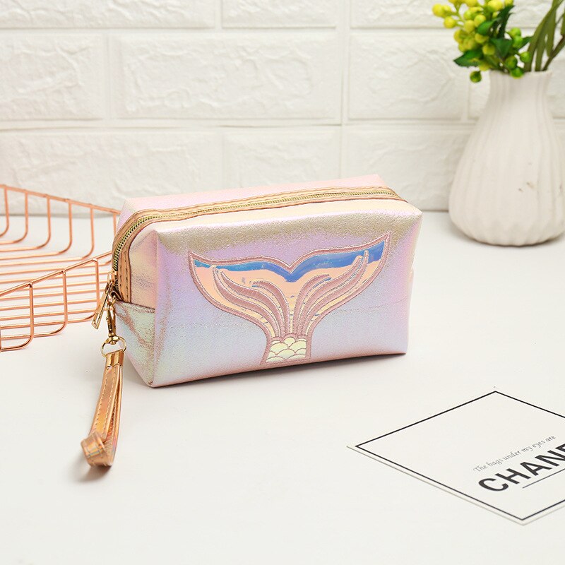 Cosmetic Bag Organizer Make Up Bag Makeup Bag Small Bags Lady Women Candy Color Travel Mini Cute Portable Colorful: 5257-3Pink