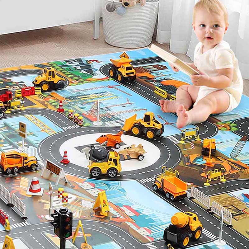 Baby speelmat speelgoed baby klimmatten gymmat kinderkleed kindertapijt mat voor kinderen speelmat puzzels tapijten autobaan mat