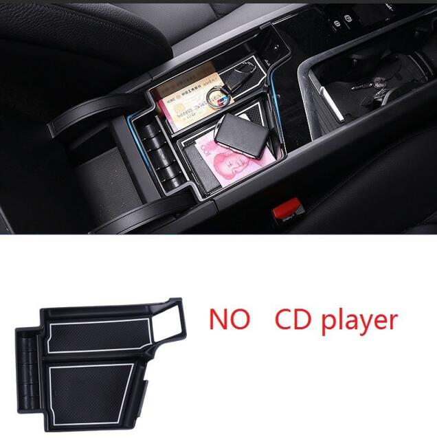 Suitable for Volvo XC90 model xc90 central armrest box storage box car accessories: no CD player       B