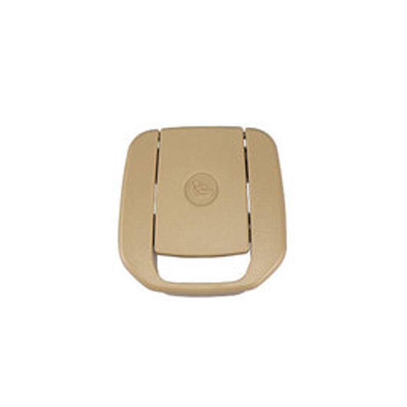 Noir/Beige voiture siège arrière crochet ISOFIX couverture ABS enfant retenue boucle accessoires pour BMW X1 E84 3 série E90/F30 1 série E87: Beige A1