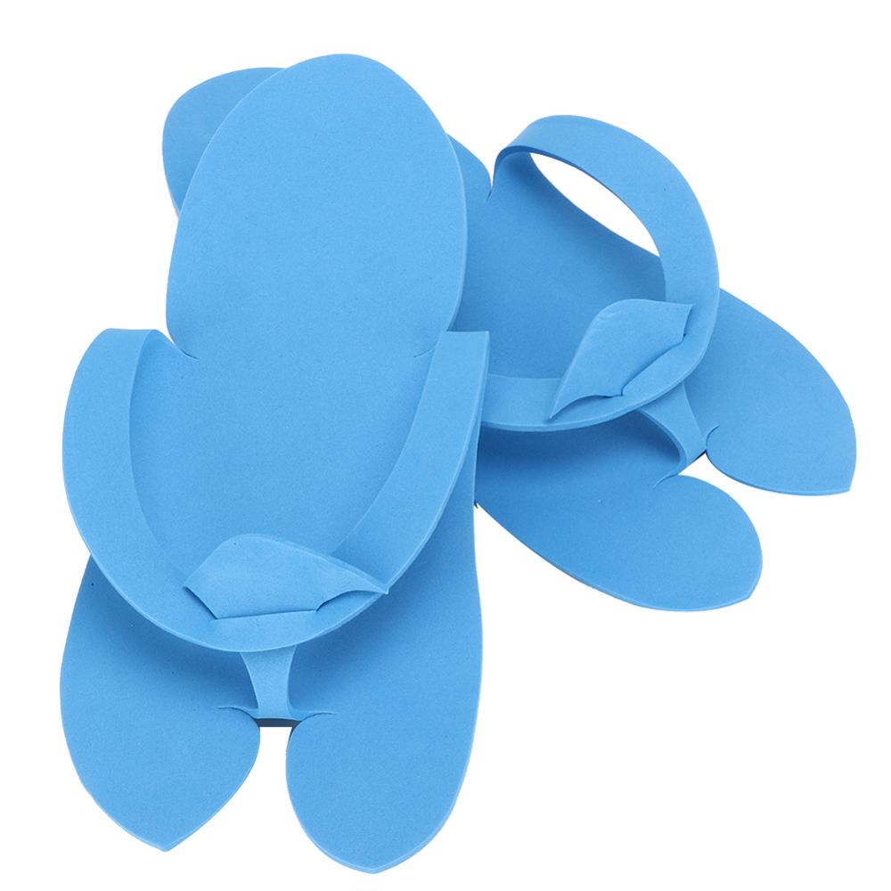 12 Pairs Disposable Spa Pedicure Slippers Nail Art Salon Home Sandals Flip-Flops 42 Portable Soft Flip-Flops Tools for hotels
