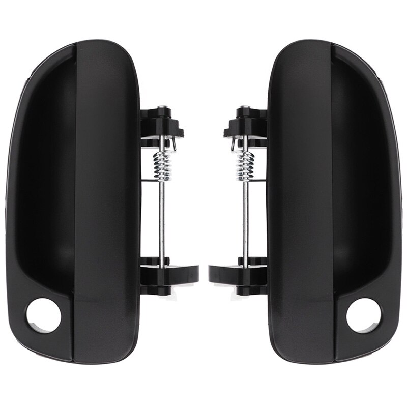 4 PCS Auto parts Car door outer handle For Hyundai Accent 5 2000 2001 2002 2003 2004 2005 2006: The front pair